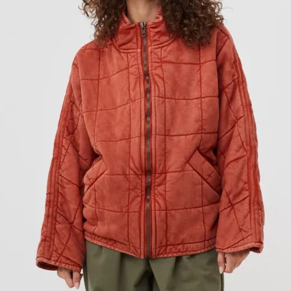 NWOT Free People Dolman quilted knit jacket size large